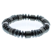 Magnetic Hematite Round Metal Bracelet