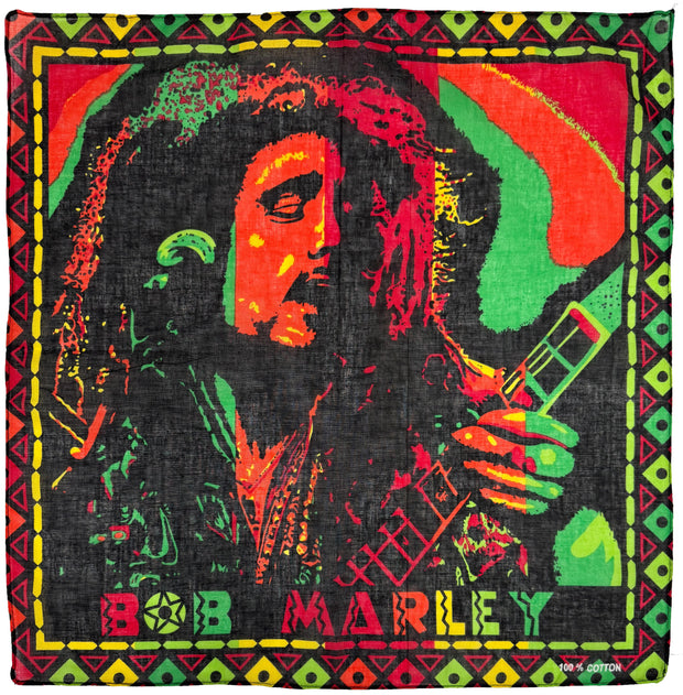 Multicoloured Bob Marley Bandana