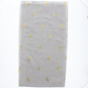 Scarf with Gold Foil Bees