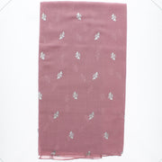 Scarf with Silver Foil Bees