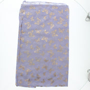 Scarf with Mini Gold Foil Butterflies