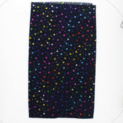 Scarf with Rainbow Foil Hearts