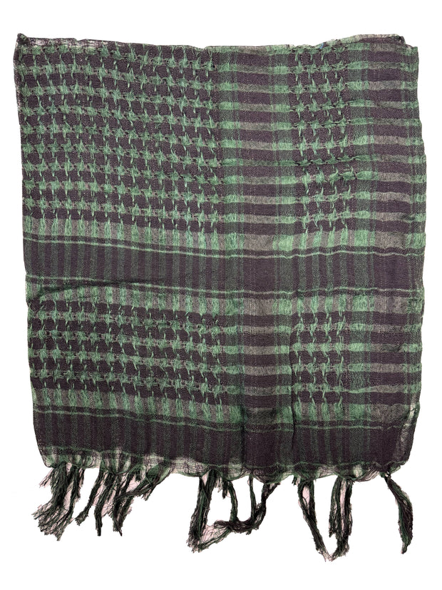 PLO Arafat Square Scarf with Tasels