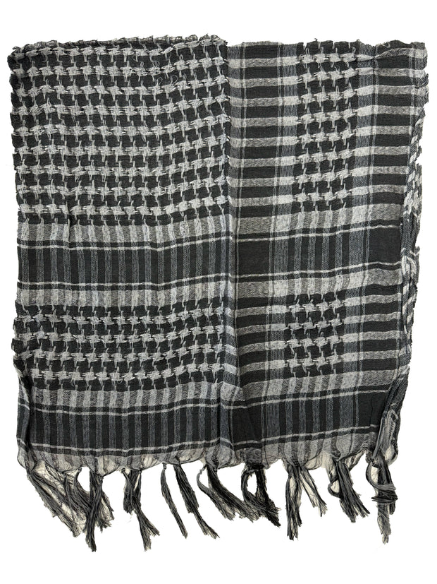 PLO Arafat Square Scarf with Tasels