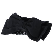 Double Sided Satin Bow Hair Clamp