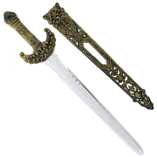 54cm Medieval Sword & Sheath