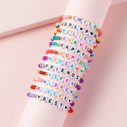 Card of 12 Assorted Colourful Friendship Bracelets