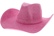 Luxury Diamante Stone Cowboy Hat