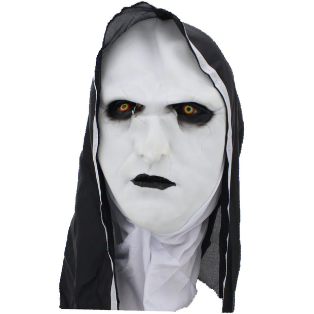 Scary Nun Latex Head Mask