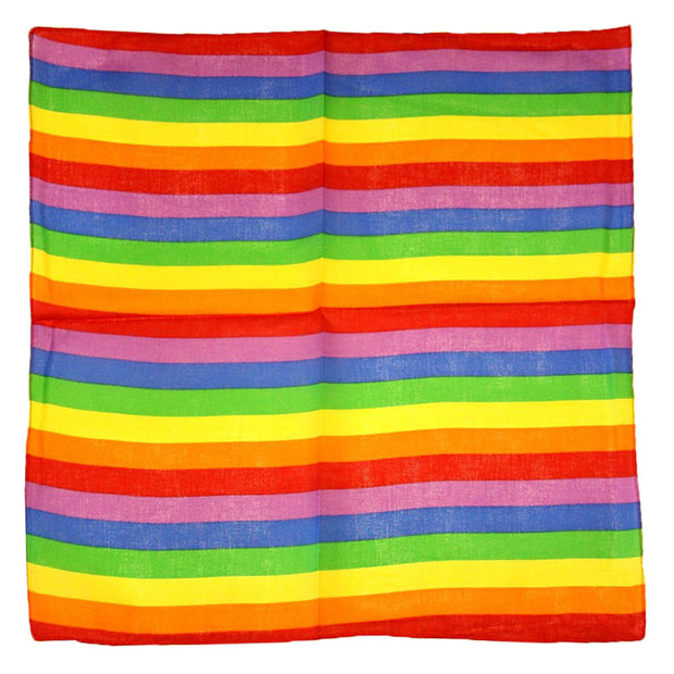 Rainbow Stripe Bandana