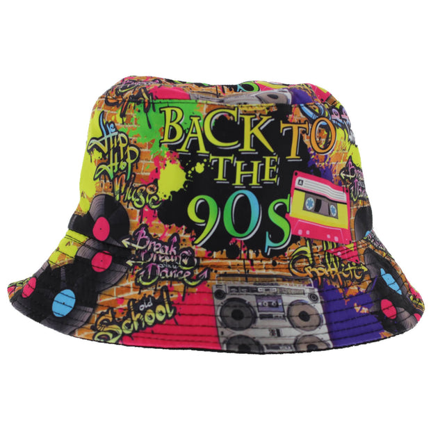 Reversible BACK TO THE 90S Bucket Hat