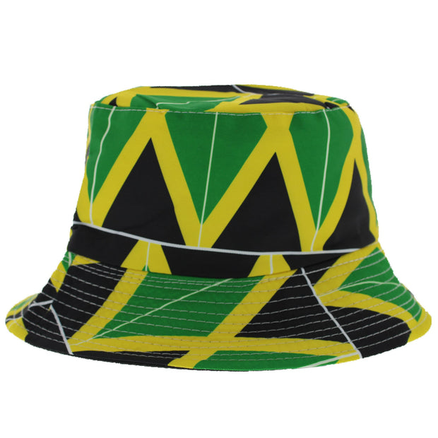 Reversible Jamaica Bucket Hat